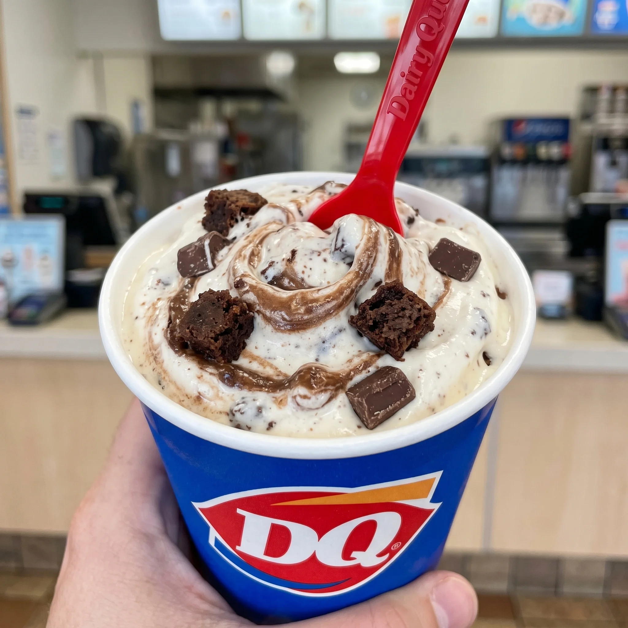 Brownie Batter Blizzard® Treat — Dairy Queen 2026 menu item