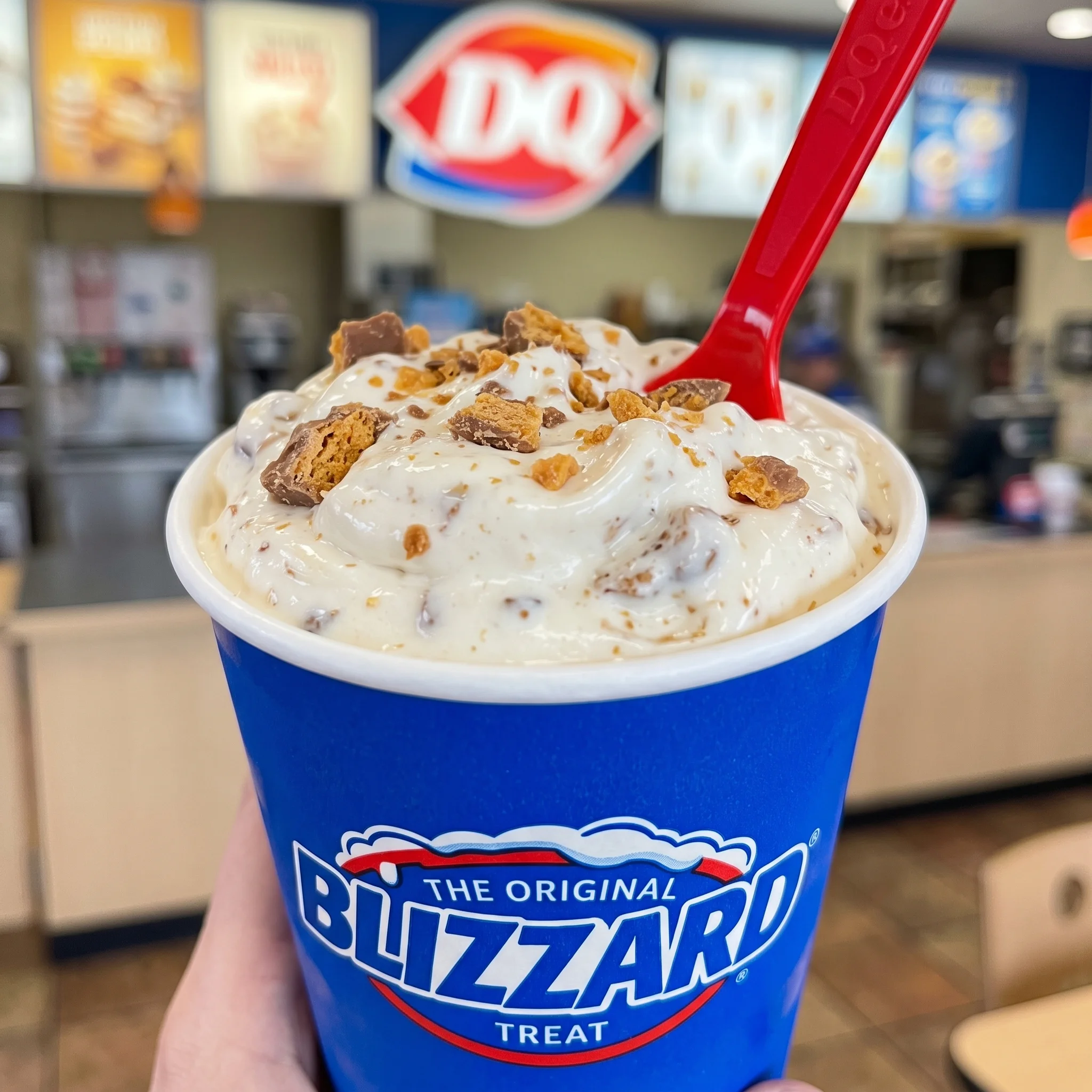 Butterfinger® Blizzard® Treat — Dairy Queen 2026 menu item
