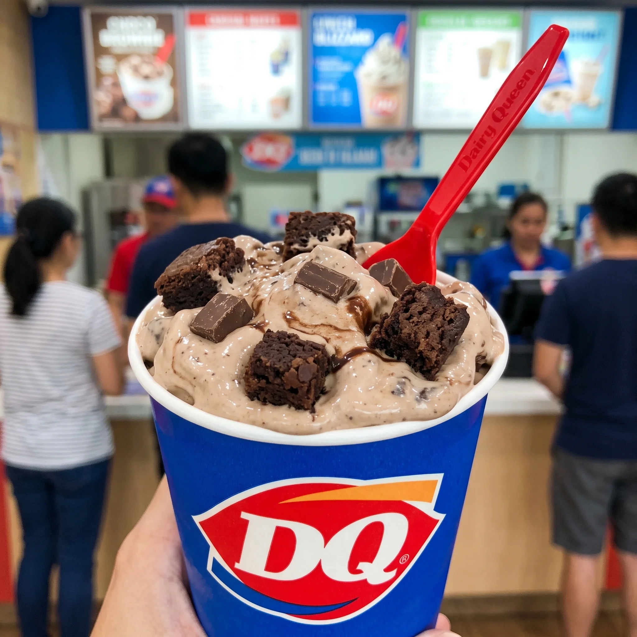 Choco Brownie Extreme Blizzard® Treat