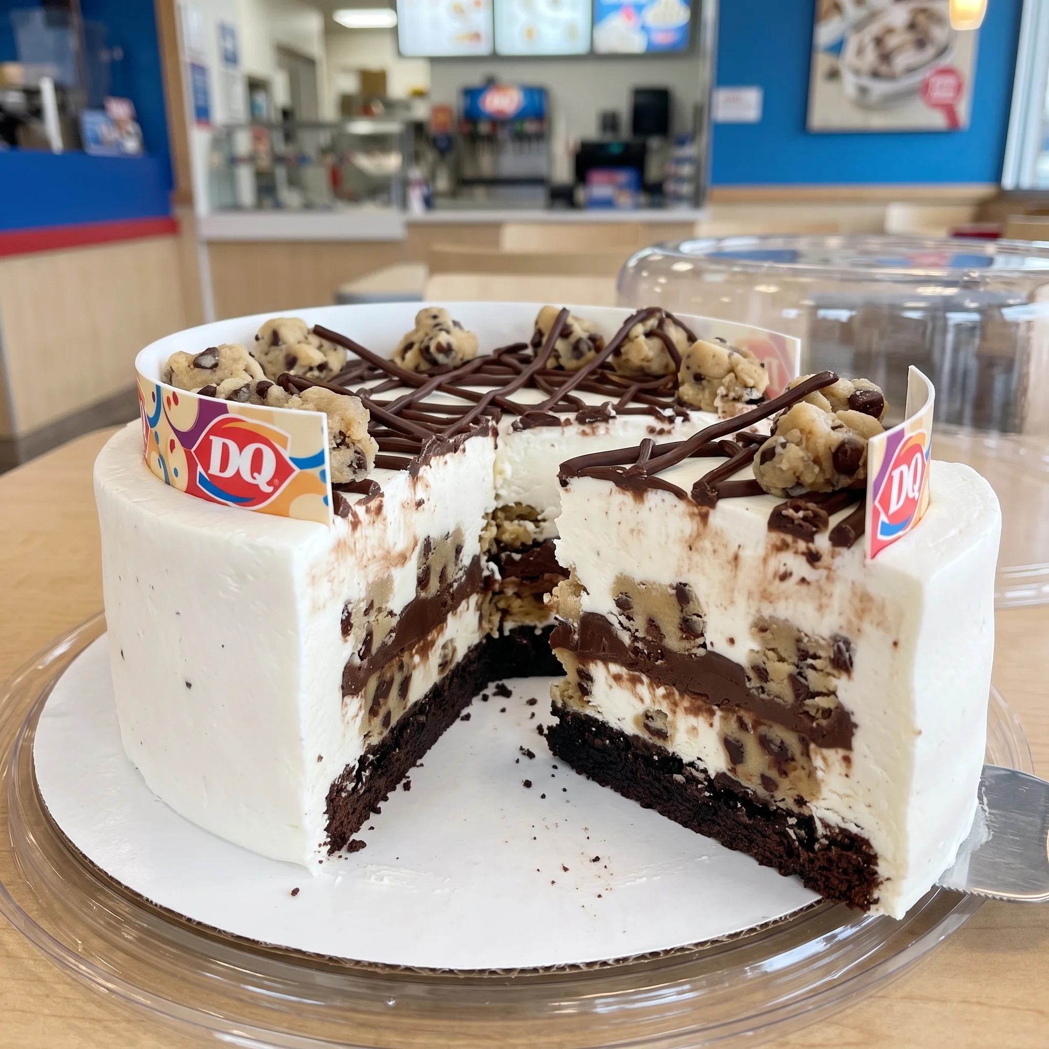 Cookie Dough Blizzard® Cake — Dairy Queen 2026 menu item