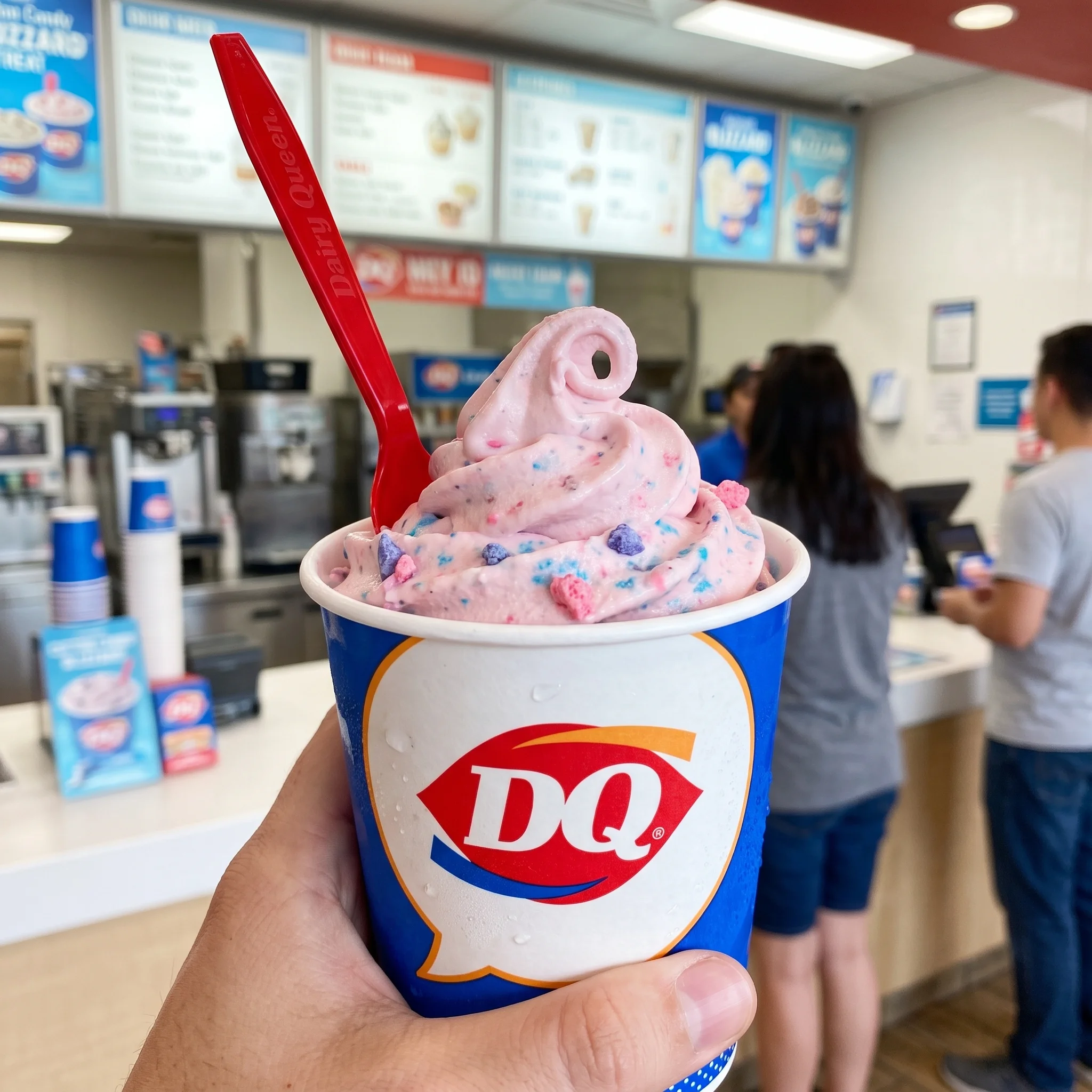 Cotton Candy Blizzard® Treat