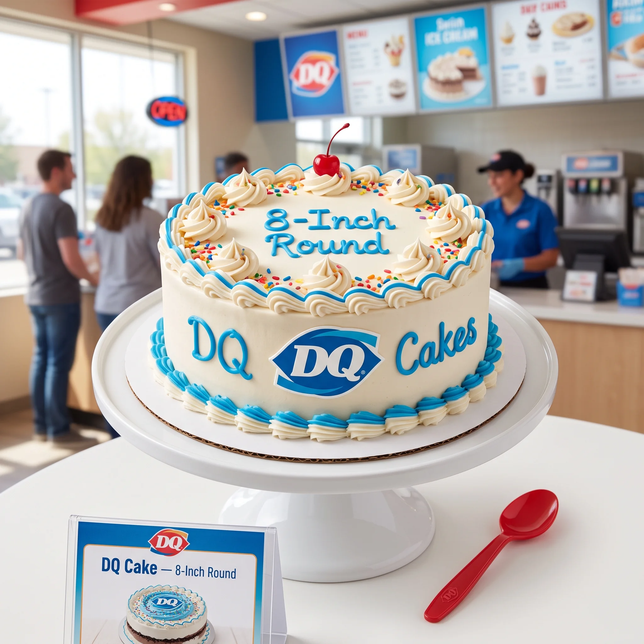 DQ Cake — 8-Inch Round — Dairy Queen