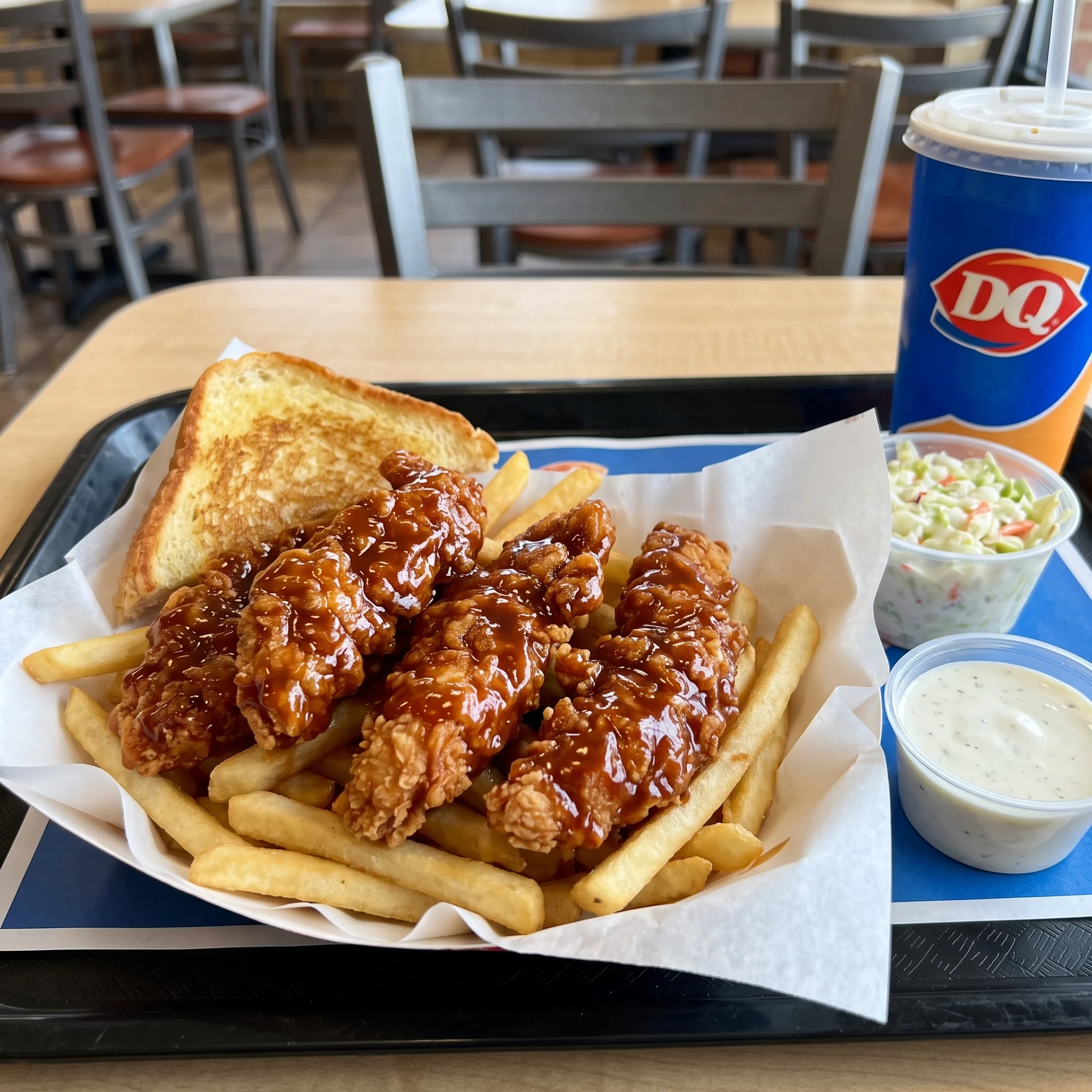 Honey BBQ Chicken Strip Basket — Dairy Queen 2026 menu item