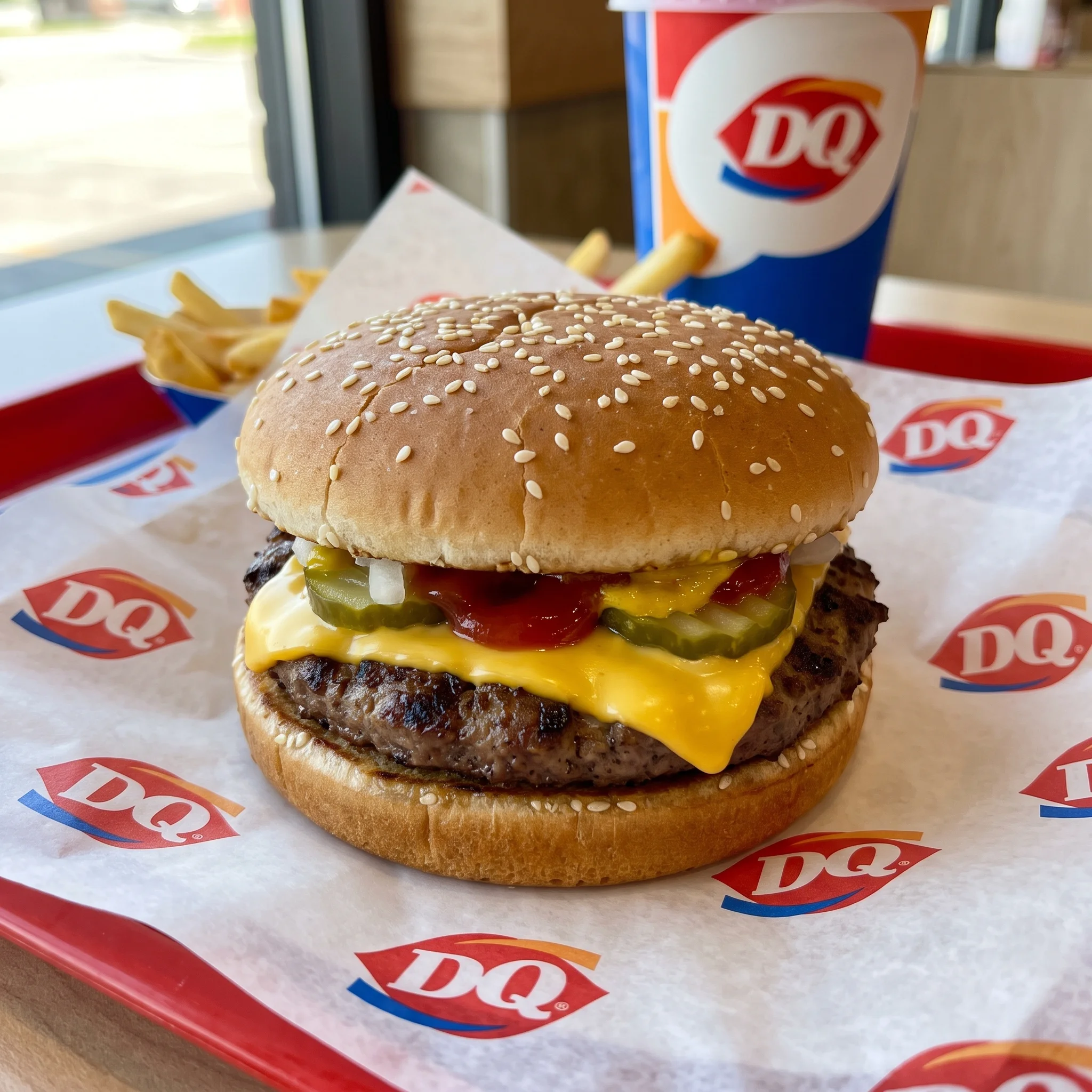 Original Cheeseburger — Dairy Queen