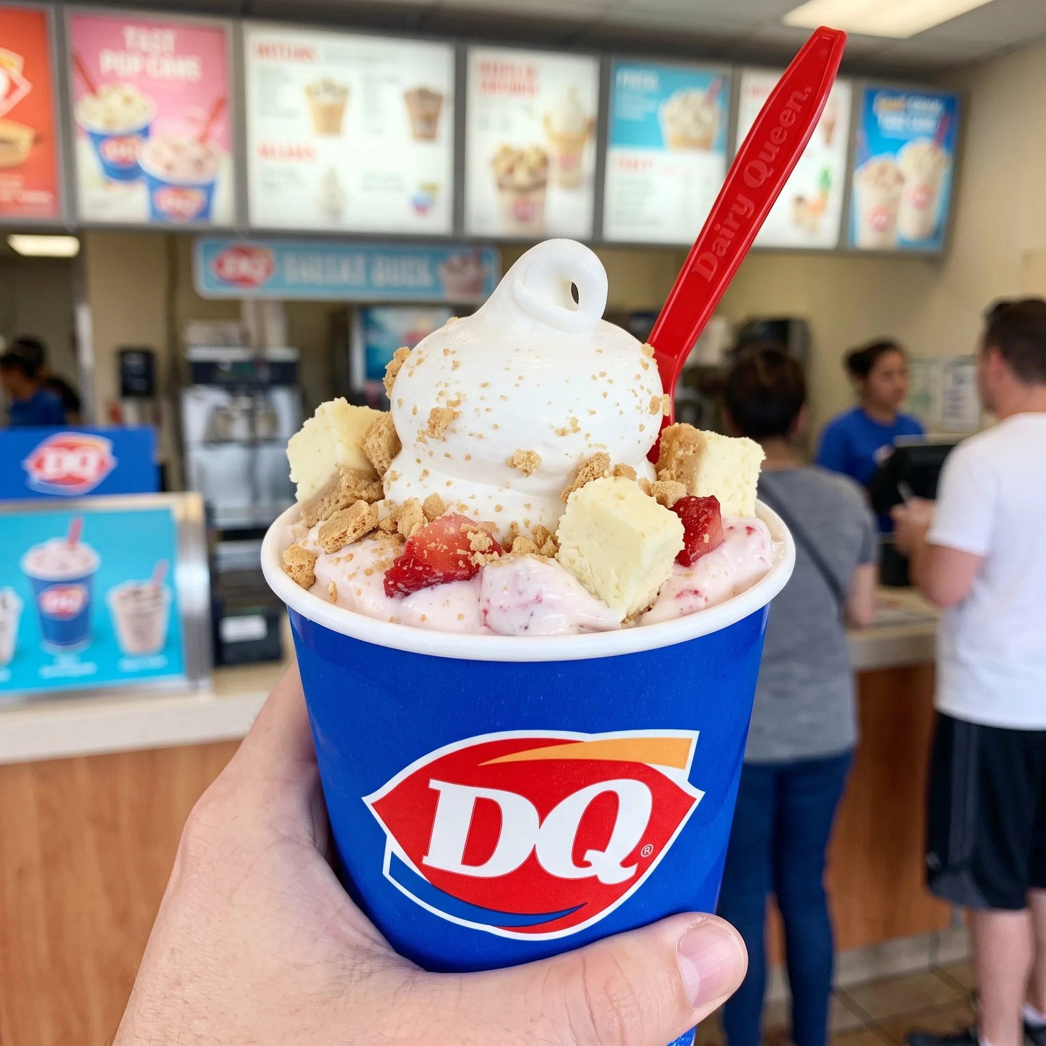 Strawberry Cheesequake Blizzard®