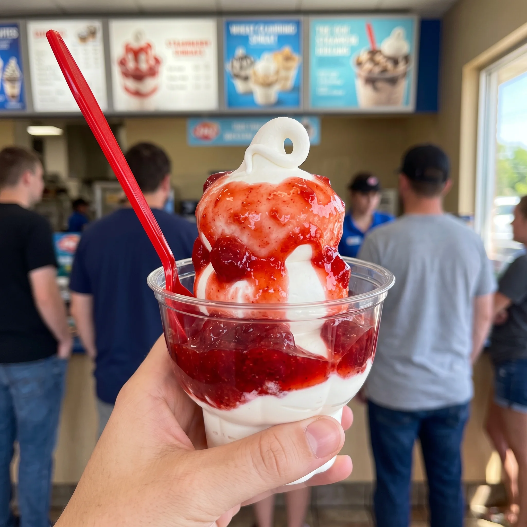 Strawberry Sundae